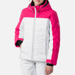 SKIJACKE GIRL POLYDOWN PEARLY JKT PINK FUSHIA