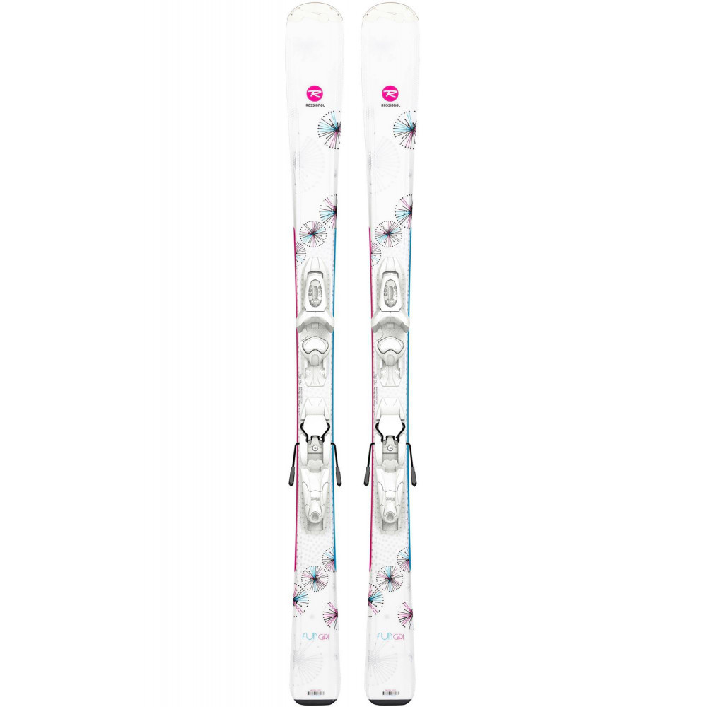 ESQUÍ FUN GIRL + FIJACIONES KID 4 GW B76 WHITE