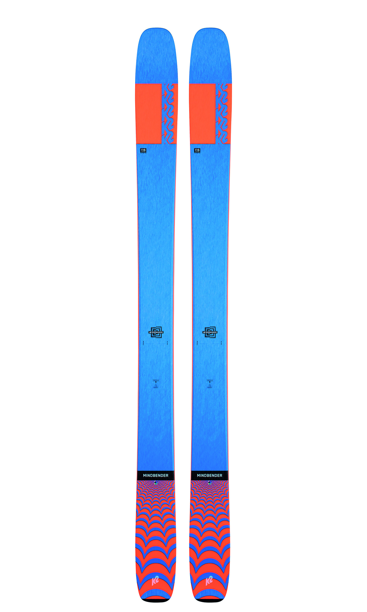 K2 SKI MINDBENDER 116 C FIXATIONS ROSSIGNOL SPX 12 DUAL WTR B120