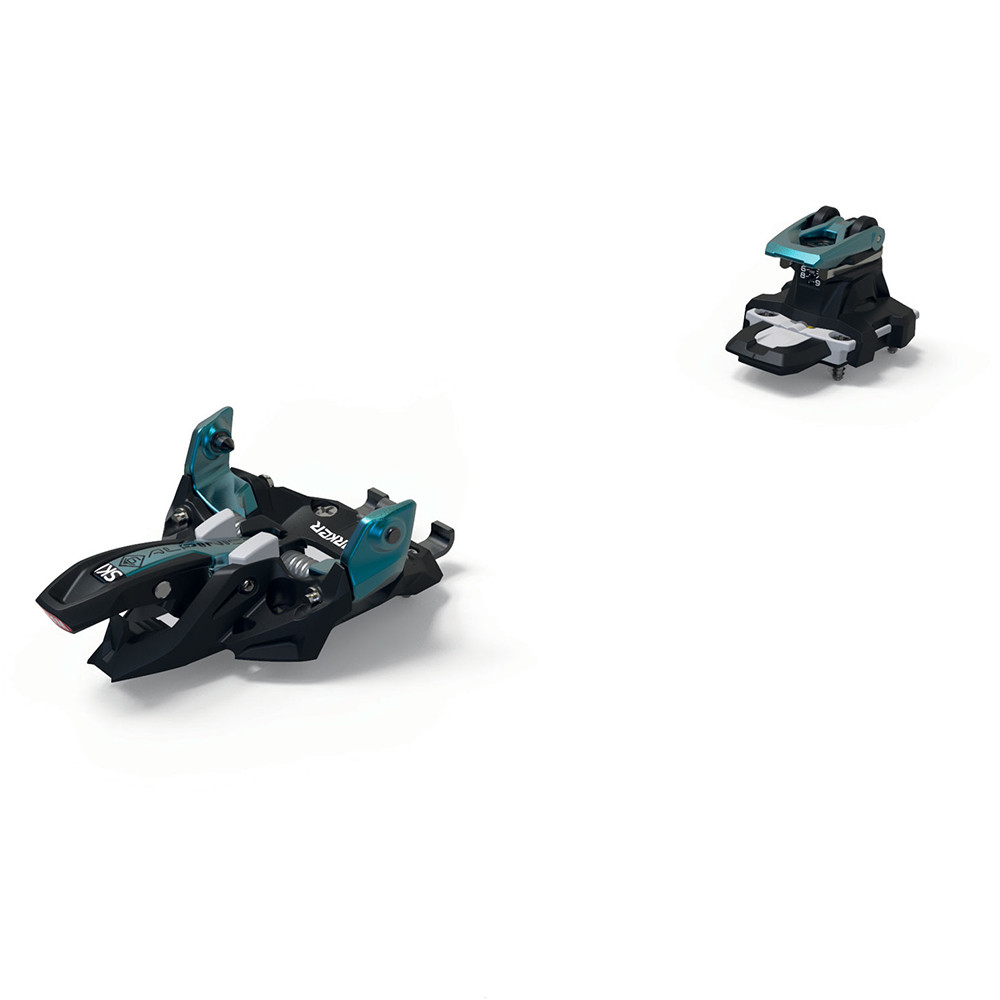 SKI SLIGHT 100 + BINDINGS MARKER ALPINIST 9 BLACK/TURQUOISE