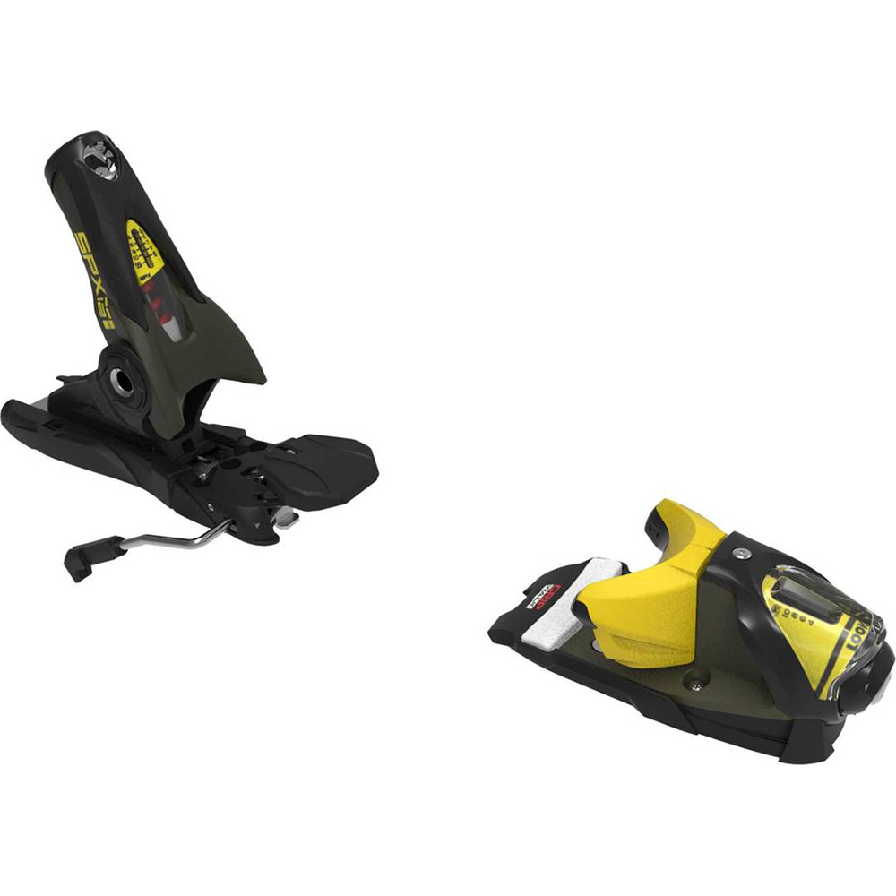 SCI KORE 93 + ATTACCHI SPX 12 GW B100 KAKI/YELLOW