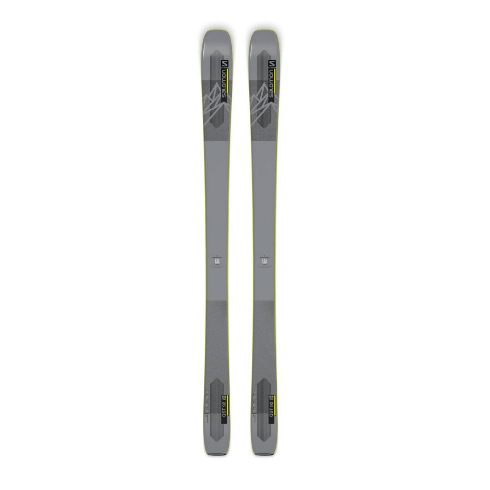 SKI QST 92 GREY/YELLOW + BINDUNGEN MARKER ALPINIST 10 BLACK/TITANIUM