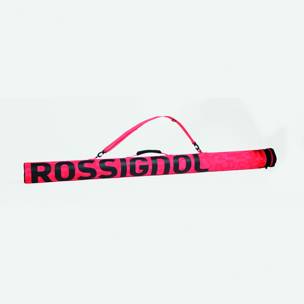 SKISTOCKTASCHE NORDIC 4P POLES TUBE HOT RED