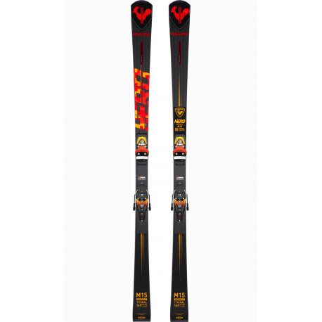 ESQUÍ HERO MASTER LT R22 + FIJACIONES SPX 12 ROCKERACE GW HOT RED