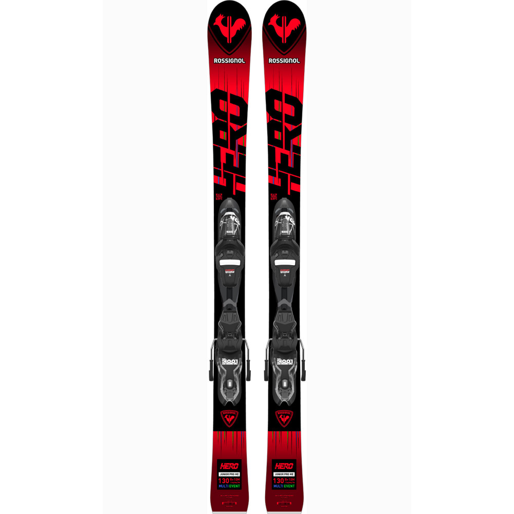 SKI HERO JR MULTI-EVENT + BINDUNGEN  XPRESS 7 GW B83 BLACK