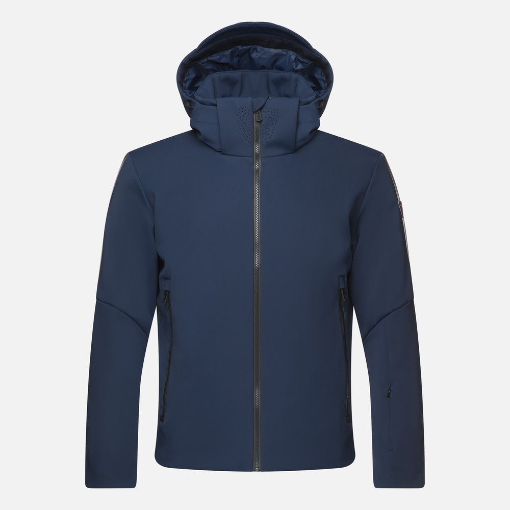 SKIJACKE SOFTSHELL FLAT JKT DARK NAVY