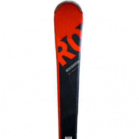 SCI EXPERIENCE 75 CARBON + ATTACCHI XPRESS 11 B83 BLACK RED OCCASIONE