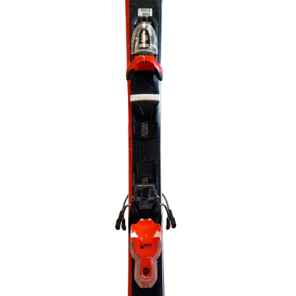 SCI EXPERIENCE 75 CARBON + ATTACCHI XPRESS 11 B83 BLACK RED OCCASIONE