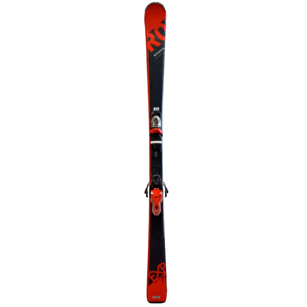 SKI EXPERIENCE 75 CARBON + BINDINGS XPRESS 11 B83 BLACK RED USED