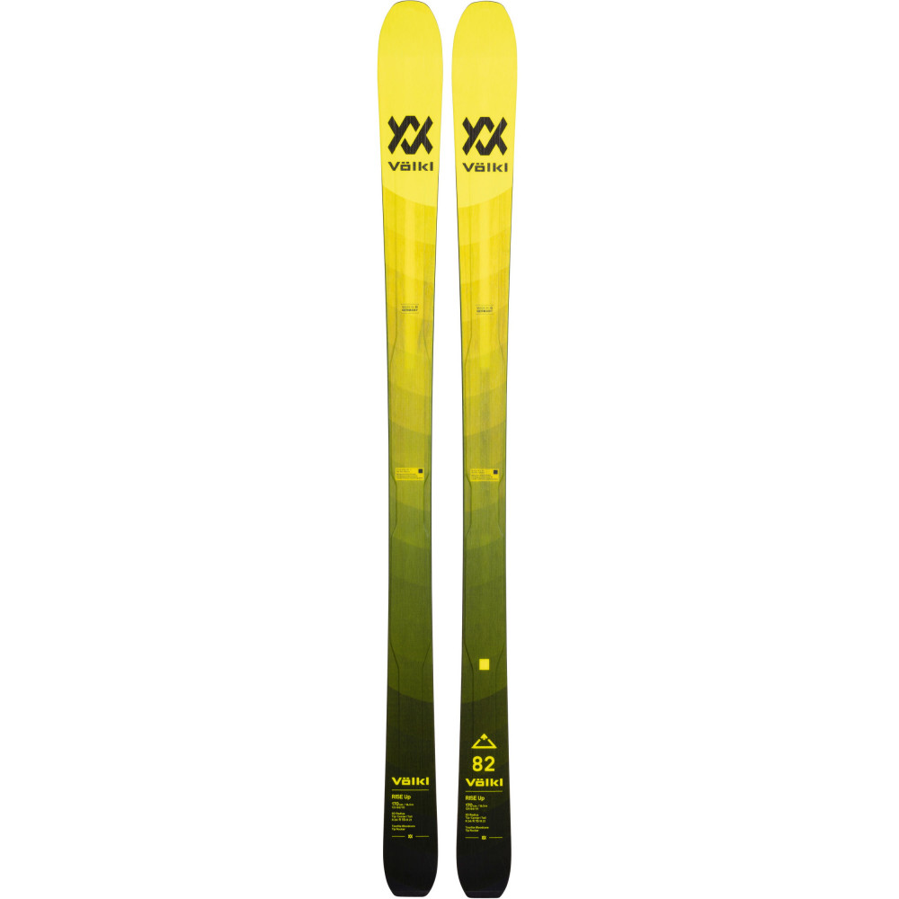 SKI RISE UP 82 + FIXATIONS MARKER ALPINIST 12 BLACK 