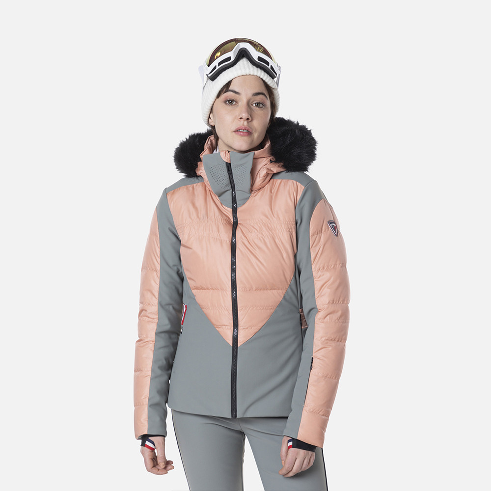 SKIJACKEN W VICTOIRE HYBRID JKT PASTEL PINK