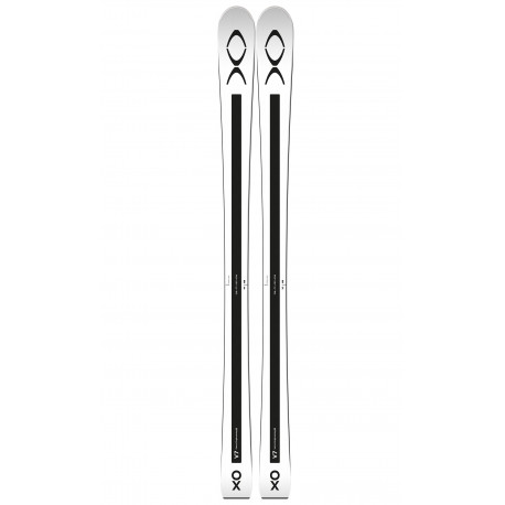 SKI XO V7 L WHITE BLACK + FIXATIONS MARKER GRIFFON 13 90MM BLACK