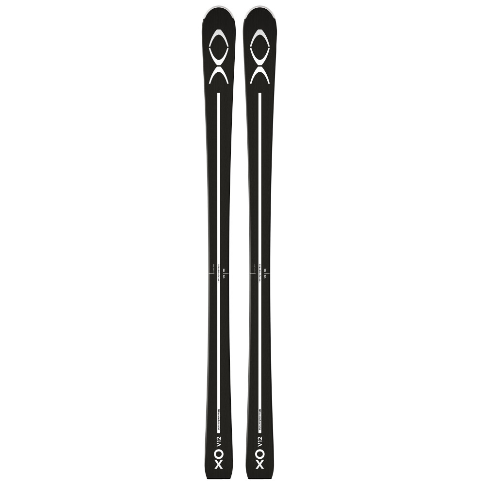 SCI XO V12 L BLACK WHITE + ATTACCHI MARKER GRIFFON 13 90MM BLACK 