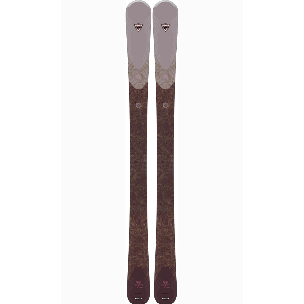 SKI EXPERIENCE W 86 BASALT + FIXATIONS MARKER SQUIRE 11 ID 90MM WHITE 