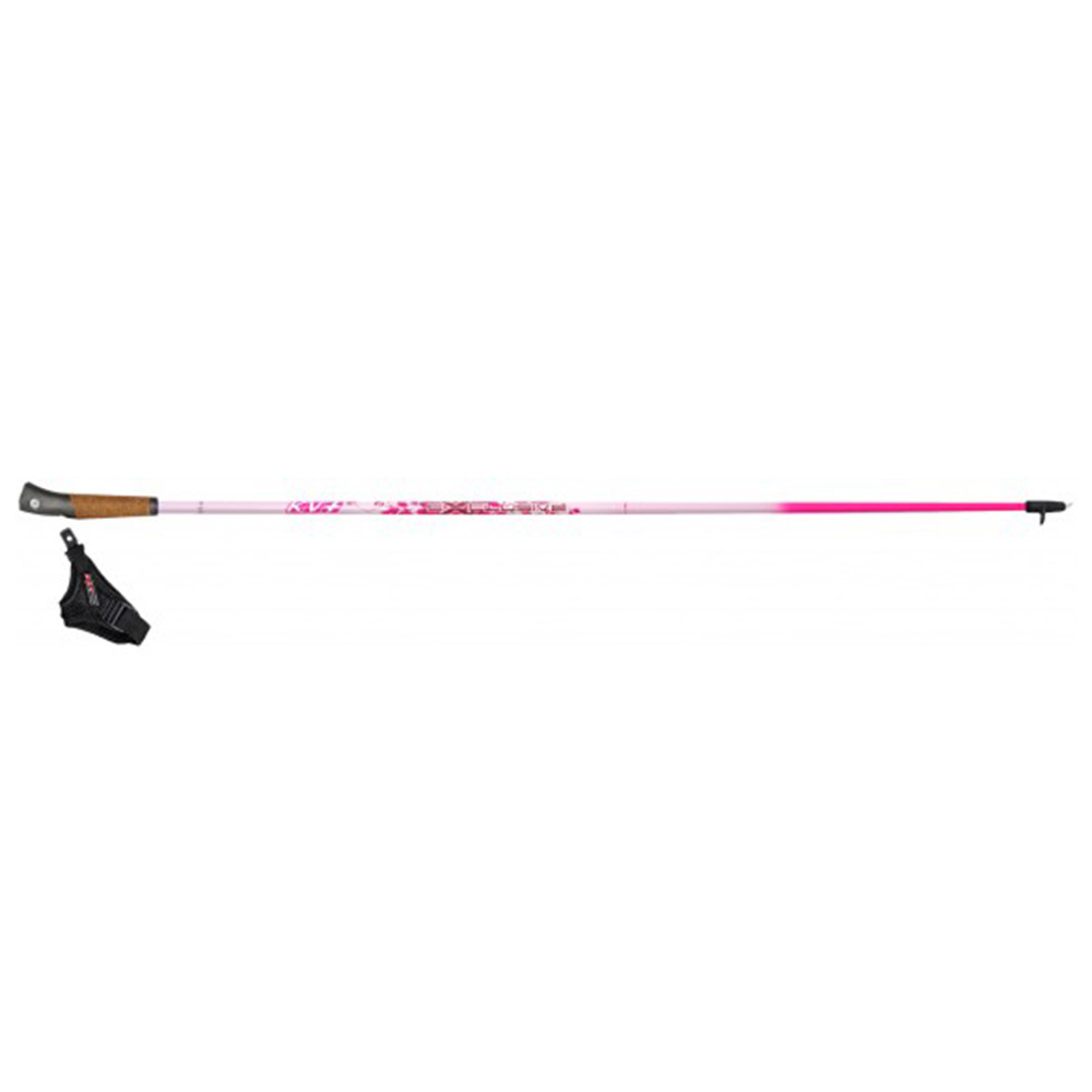 KV+ ROLLER SKI POLES EXCLUSIVE PINK - Easy Gliss