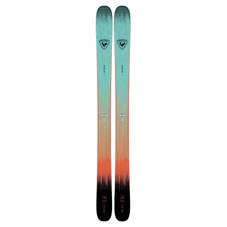 SKI SENDER FREE 110 + FIXATIONS MARKER SQUIRE 11 ID 110MM TEAL/BLACK 