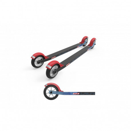 SKI-ROUE ROLLSKI LAUNCH PRO SKATE CURVED STANDARD WHEELS + FIXATIONS SALOMON PROLINK ACCESS SKATE 