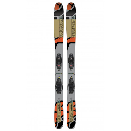 ESQUI MINDBENDER JR FLAT + FIJACIONES ROSSIGNOL NX JR 7 B93 BLACK