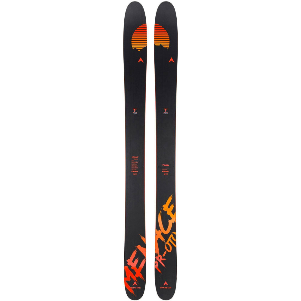 SKI MENACE PR-OTO F-TEAM + FIXATIONS ROSSIGNOL SPX 12 DUAL WTR B120 BLACK/YELLOW