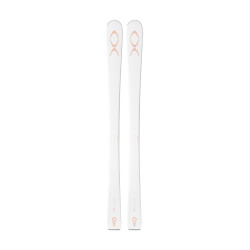 SKI XO 77 V7 WHITE POWDERY PINK + BIDUNGEN MARKER SQUIRE 11 ID 90MM BLACK 