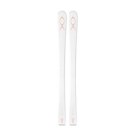 SKI XO 77 V7 WHITE POWDERY PINK + FIXATIONS MARKER GRIFFON 13 90MM BLACK 