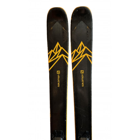 SKI QST 92 + BINDINGS SALOMON WARDEN 11