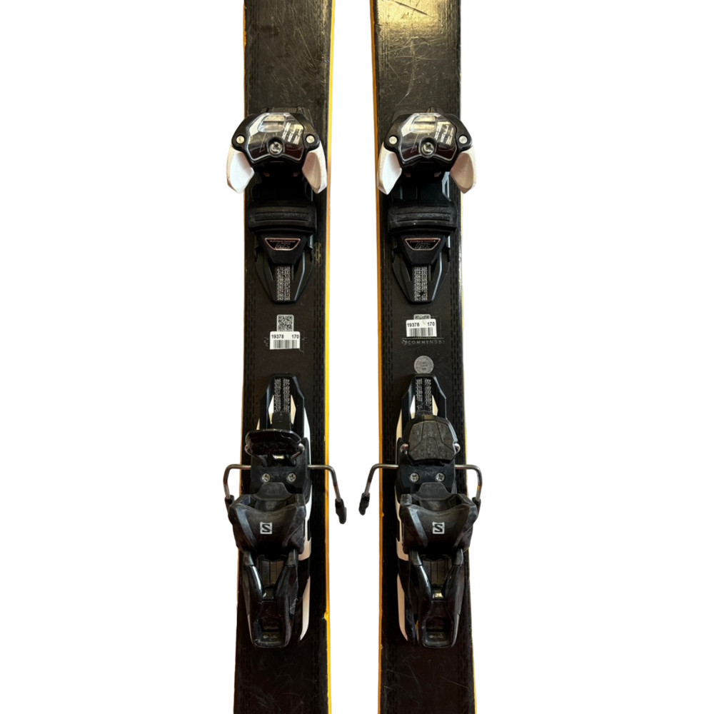 SKI QST 92 + BINDINGS SALOMON WARDEN 11