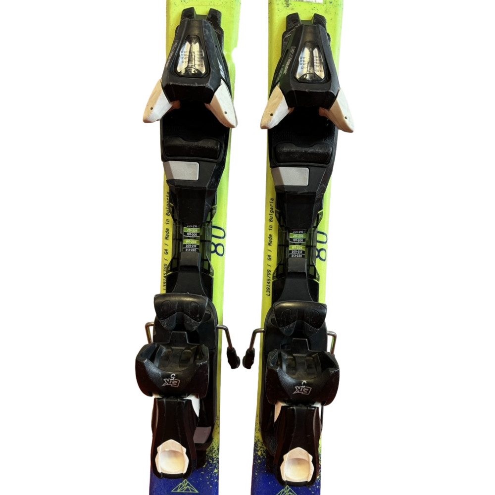 SKI QST MAX + BINDINGS EZYTRAK 4.5