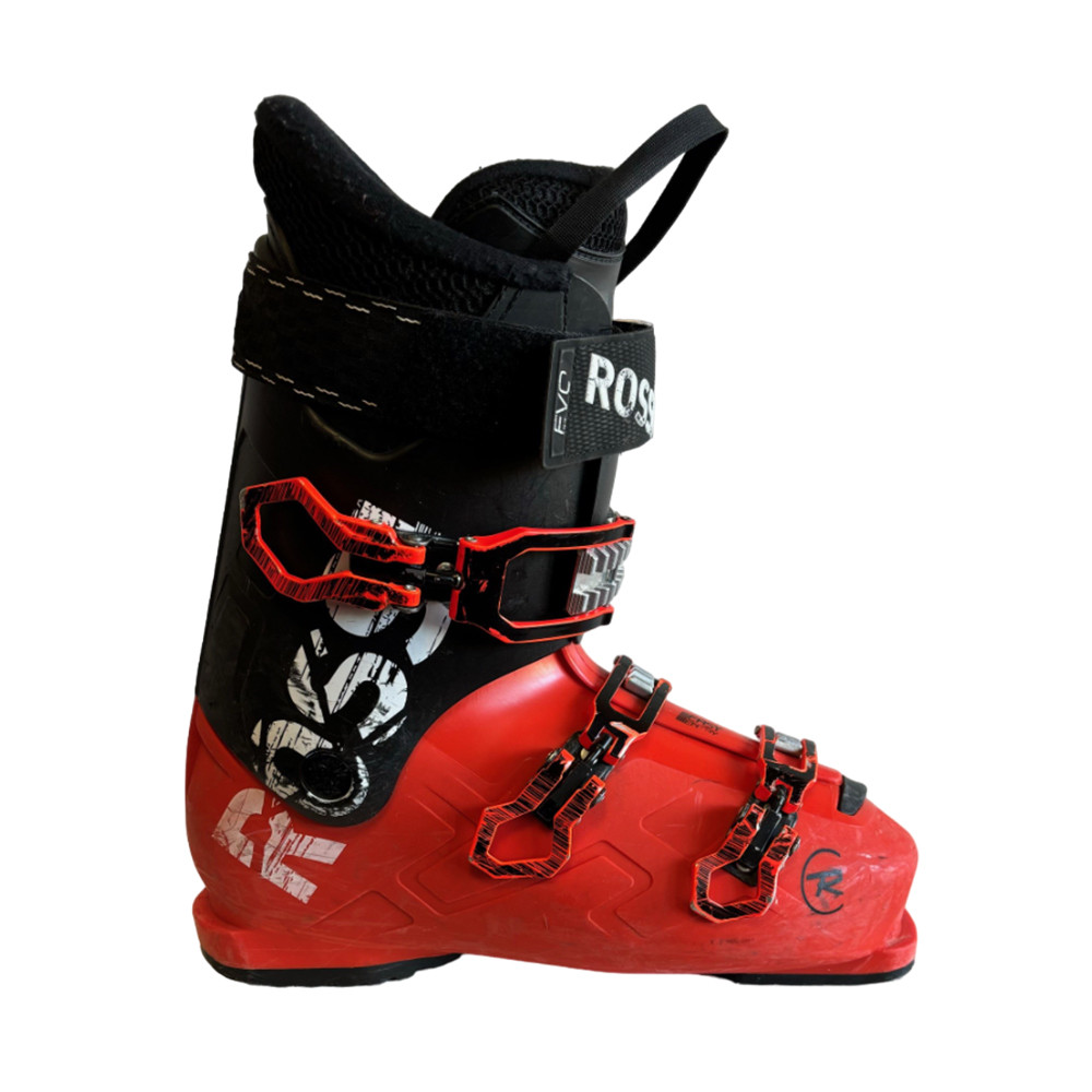 SKI BOOTS EVO RENTAL BLACK/RED 