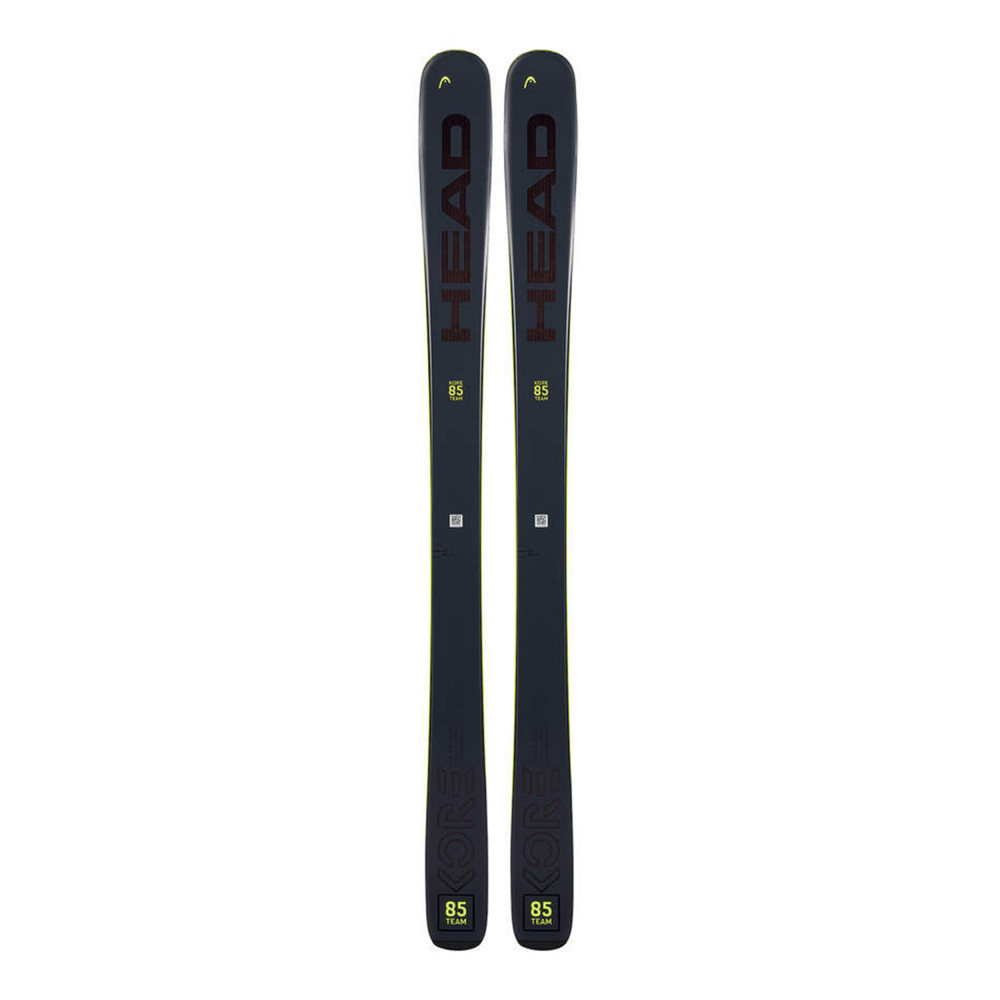 SKI KORE TEAM SW YW/ANTH + FIXATIONS ROSSIGNOL NX JR 7 B93 YELLOW/BLACK 