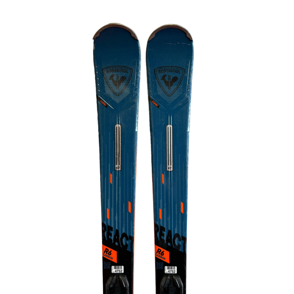 SKI REACT 6 CA + BINDINGS XPRESS 11 GW B83 BLACK ORANGE