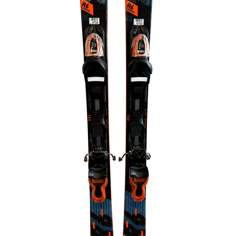 SKI REACT 6 CA + BINDINGS XPRESS 11 GW B83 BLACK ORANGE