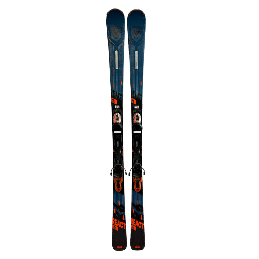 SKI REACT 6 CA + BINDINGS XPRESS 11 GW B83 BLACK ORANGE