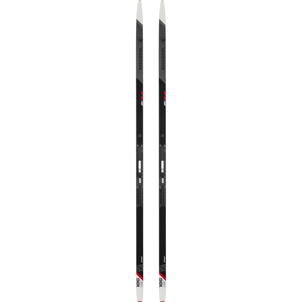 SKI DELTA SPORT SKATING + BINDUNGEN ROSSIGNOL RACE SKATE BLACK