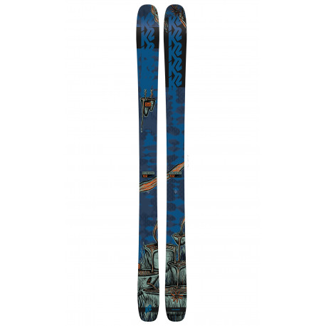 SKI RECKONER 102 + FIXATIONS SALOMON N WARDEN MNC 11 BLACK L100