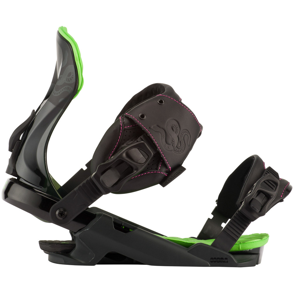 SNOWBOARD EVADER + BINDINGS ROSSIGNOL  COBRA GREEN