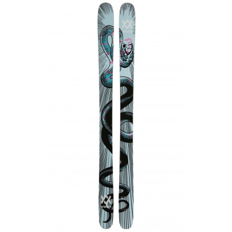 SKI REVOLT 104 + FIXATIONS MARKER SQUIRE 11 ID 110MM TEAL/BLACK 