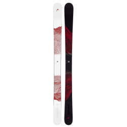 SKI OBLIVION 102 WH/BK + FIXATIONS SALOMON N WARDEN MNC 11 BLACK L100