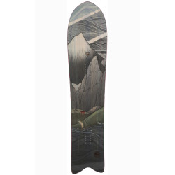 SNOWBOARD XV SUSHI + BINDUNGEN ROSSIGNOL BATTLE BLACK/BLUE M/L 