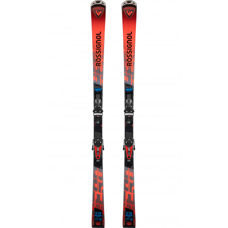 ESQUÍ HERO ELITE LT TI + FIJACIONES NX 12 K GW B80 BLK HOT RED