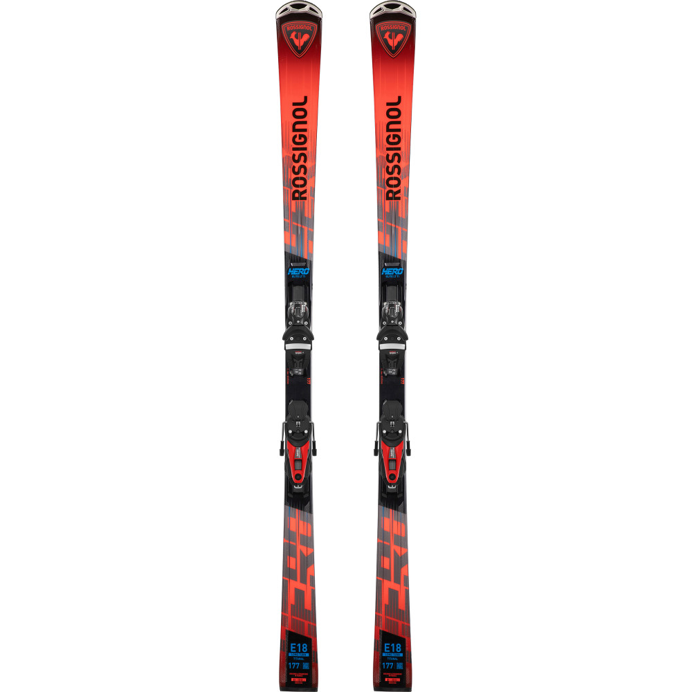 SCI HERO ELITE LT TI + ATTACCHI NX 12 K GW B80 BLK HOT RED