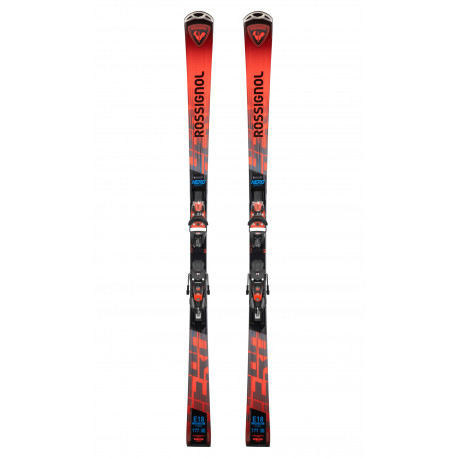 ESQUÍ HERO ELITE LT TI + FIJACIONES SPX 14 K GW B80 BLK HOT RED