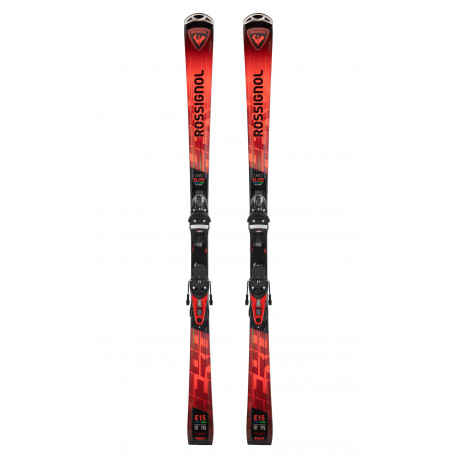 ESQUÍ HERO ELITE MT TI C.A.M. + FIJACIONES NX 12 K GW B80 BLK HOT RED