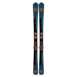 SKI EXPERIENCE 80 CARBON + FIXATIONS XPRESS 11 GW B83 BLACK ORANGE