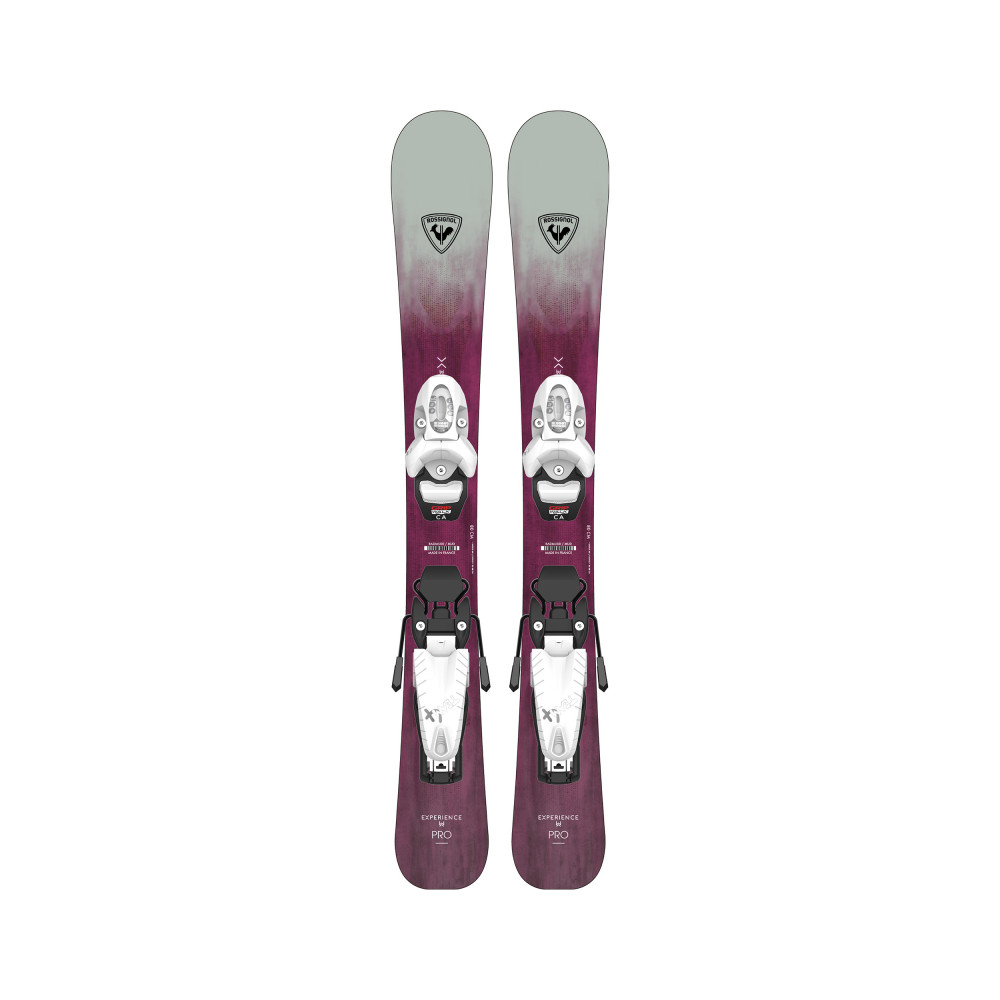 SKI EXPERIENCE W PRO-DRILLED + BINDINGS TEAM 4 GW B76 WHITE