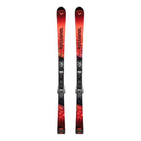 SKI HERO JR MULTI-EVENT + BINDINGS XPRESS 7 GW B83 BLACK