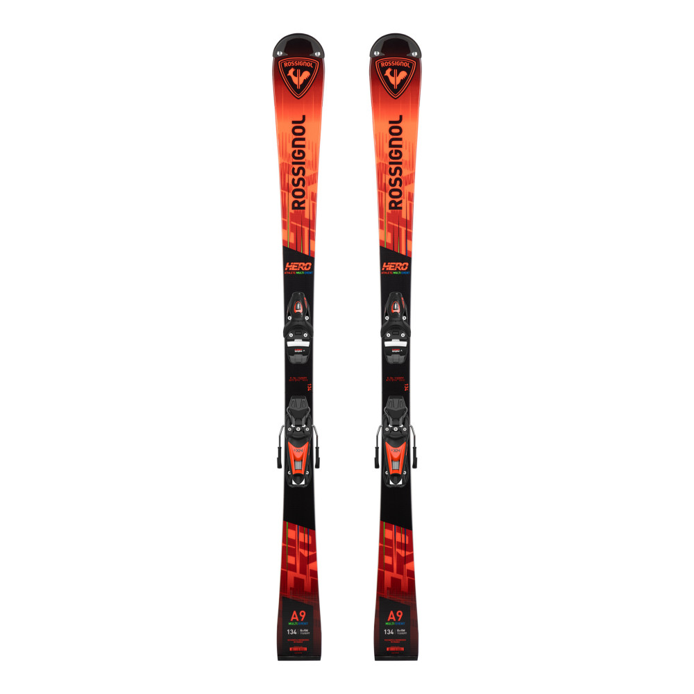 ESQUÍ HERO MULTIEVENT 127-148 OPEN + FIJACIONES NX 7 GW LIFTER B73 BLK HOT RED