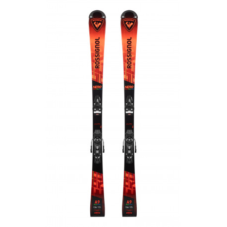 SKI HERO MULTIEVENT 127-148 OPEN + BINDINGS NX 7 GW RTL B83 BLACK