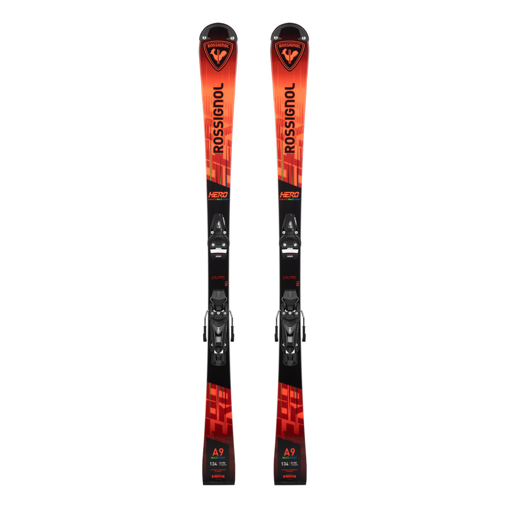 SKI HERO MULTIEVENT 127-148 OPEN + BINDINGS NX 7 GW RTL B83 BLACK