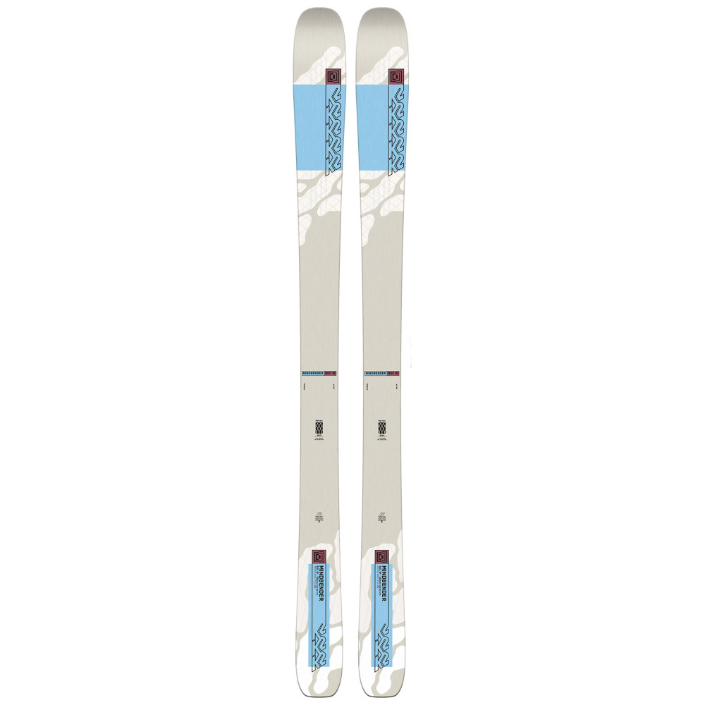 SKI MINDBENDER 90C W + FIXATIONS MARKER GRIFFON 13 90MM GRAY/SILVER 